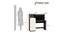 Zendon Study Table (White, White Finish) by Urban Ladder - Design 1 Dimension - 447429