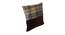 Audrianna Cushion Cover (41 x 41 cm  (16" X 16") Cushion Size, Grey Brown) by Urban Ladder - Cross View Design 1 - 447459