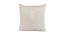 Booker Cushion Cover (White, 41 x 41 cm  (16" X 16") Cushion Size) by Urban Ladder - Design 1 Side View - 447466