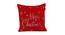 Brigham Cushion Cover (Red, 41 x 41 cm  (16" X 16") Cushion Size) by Urban Ladder - Front View Design 1 - 447496