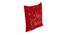 Brigham Cushion Cover (Red, 41 x 41 cm  (16" X 16") Cushion Size) by Urban Ladder - Cross View Design 1 - 447503
