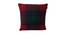 Ellington Cushion Cover (41 x 41 cm  (16" X 16") Cushion Size, Marron) by Urban Ladder - Front View Design 1 - 447539