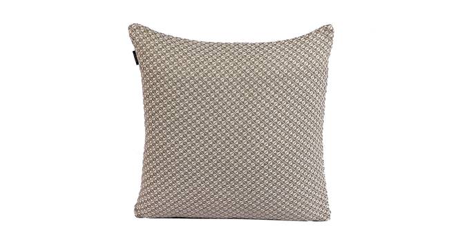Pompei Cushion Cover (White, 41 x 41 cm  (16" X 16") Cushion Size) by Urban Ladder - Front View Design 1 - 447622