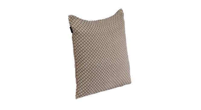 Pompei Cushion Cover (White, 41 x 41 cm  (16" X 16") Cushion Size) by Urban Ladder - Cross View Design 1 - 447632