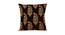Slater Cushion Cover (Black, 41 x 41 cm  (16" X 16") Cushion Size) by Urban Ladder - Design 1 Side View - 447730