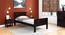 Lipe Single Bed (Mahogany Finish) by Urban Ladder - Full View Design 1 - 448148