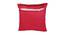 Claire (Pink, 41 x 41 cm  (16" X 16") Cushion Size) by Urban Ladder - Design 1 Side View - 448196