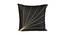 Skylar (Black, 41 x 41 cm  (16" X 16") Cushion Size) by Urban Ladder - Front View Design 1 - 448289
