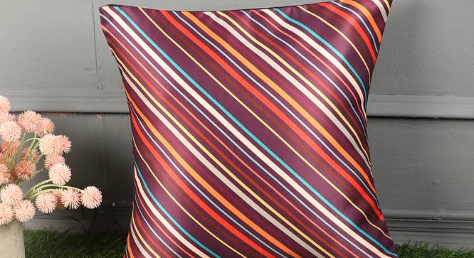 Samantha (41 x 41 cm  (16" X 16") Cushion Size, Multicolor) by Urban Ladder - Front View Design 1 - 448301