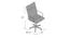 Audley Study Chair (Dark Grey) by Urban Ladder - Design 1 Dimension - 448628