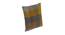 Woodrow Cushion Cover Set of 2 (41 x 41 cm  (16" X 16") Cushion Size, Grey & Mustard) by Urban Ladder - Design 1 Side View - 448641