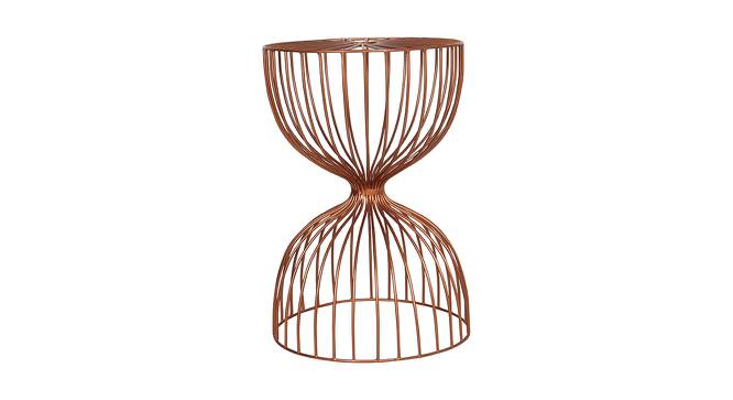 Berlin Side table (Rose Gold, Rose Gold Finish) by Urban Ladder - Cross View Design 1 - 448703