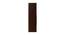 Regal 3 Door Wardrobe Without Mirror (Walnut) by Urban Ladder - Design 1 Side View - 448805