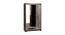 Regal 3 Door Wardrobe With Mirror (Walnut Marble Finish) by Urban Ladder - Rear View Design 1 - 448816