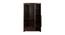 Regal 3 Door Wardrobe Without Mirror (Walnut) by Urban Ladder - Rear View Design 1 - 448819