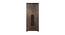 Sisca 2 Door Wardrobe Without Mirror (Walnut Marble Finish) by Urban Ladder - Front View Design 1 - 448856