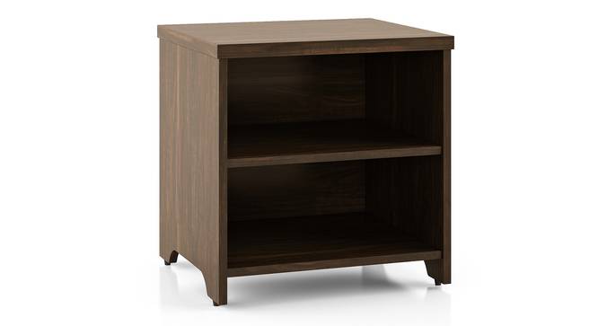 Misosa Bedside Table (Californian Walnut Finish) by Urban Ladder - Front View Design 1 - 448898