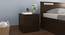 Harzine Bedside Table (Californian Walnut Finish) by Urban Ladder - Cross View Design 1 - 448905