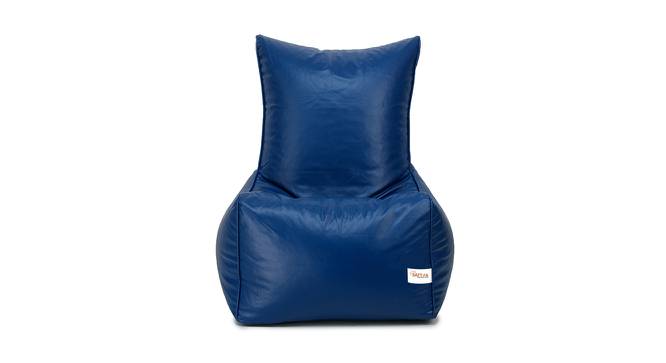 Chair Filled Bean Bag - Yellow (Royal Blue, with beans Bean Bag Type, XXXL Bean Bag Size) by Urban Ladder - Front View Design 1 - 448979