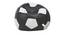 Football Filled (Black & White, with beans Bean Bag Type, XXXL Bean Bag Size) by Urban Ladder - Front View Design 1 - 448991