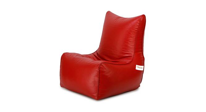 Chair Filled Bean Bag - Yellow (Red, with beans Bean Bag Type, XXXL Bean Bag Size) by Urban Ladder - Cross View Design 1 - 449004
