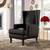 Yeva lounge chair black lp