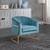 Taska lounge chair light blue lp