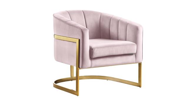 Taska Lounge Chair (Pink) by Urban Ladder - Cross View Design 1 - 449467