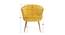 Tyana Lounge Chair (Yellow) by Urban Ladder - Design 1 Dimension - 449519