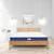 Usha shriram premio 5 zone pure organic cotton latex foam mattress lp