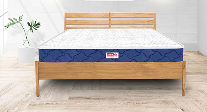 Usha Shriram Premio 5 Zone Pure Organic Cotton 6 Inch Latex Foam Mattress L :72 (White, Single Mattress Type, 6 in Mattress Thickness (in Inches), 72 x 30 in Mattress Size) by Urban Ladder - Design 1 Half View - 451311