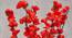 Henry Artificial Flower (Red) by Urban Ladder - Cross View Design 1 - 454213
