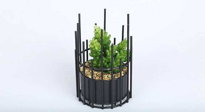 Gabriella Artificial Bonsai with Pot (Yellow-Green) by Urban Ladder - Cross View Design 1 - 454246