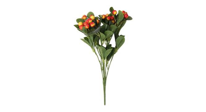 Nephele Artificial Flower (Orange) by Urban Ladder - Front View Design 1 - 455307