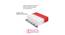Usha Shriram Vitalz Orthopedic 6 Inch High Resilience L :80 (Red, Queen Mattress Type, 6 in Mattress Thickness (in Inches), 80 x 60 in Mattress Size) by Urban Ladder - Design 1 Close View - 456959