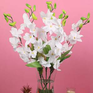 Shawn artificial flower white lp