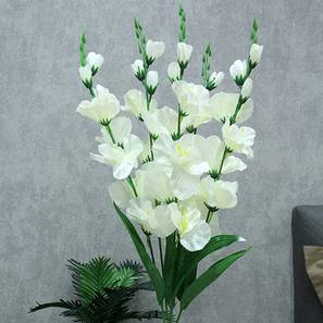 Sophia artificial flower white lp