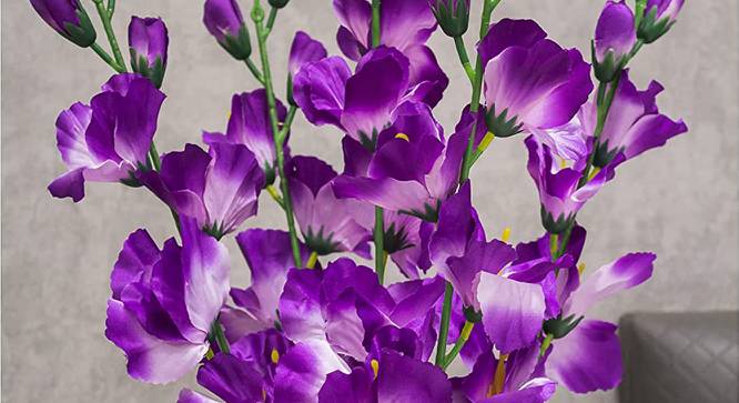 Sophie Artificial Flower (Dark-Purple) by Urban Ladder - Cross View Design 1 - 457955