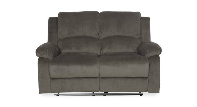 Evangeline Recliner (Brown, Two Seater) by Urban Ladder - Front View Design 1 - 461030