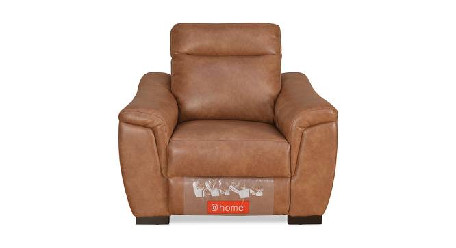 Mya Recliner - Electric (Tan Brown, One Seater) by Urban Ladder - Front View Design 1 - 461112