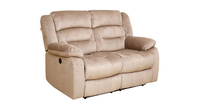 Lauren Recliner - Electric (Brown, Two Seater) by Urban Ladder - Cross View Design 1 - 461120