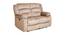 Lauren Recliner - Electric (Brown, Two Seater) by Urban Ladder - Cross View Design 1 - 461120