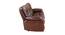 Lia Recliner - Electric (Caramel, Three Seater) by Urban Ladder - Design 1 Side View - 461137