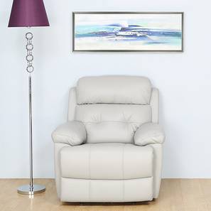 Paige recliner electric 1 seater grey lp