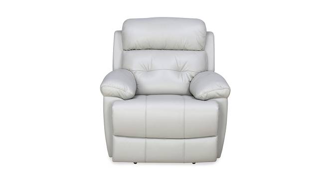 Paige Recliner - Electric (Grey, One Seater) by Urban Ladder - Front View Design 1 - 461190