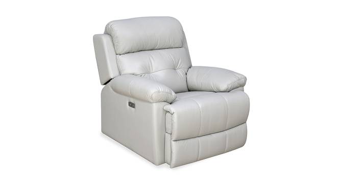 Paige Recliner - Electric (Grey, One Seater) by Urban Ladder - Cross View Design 1 - 461200