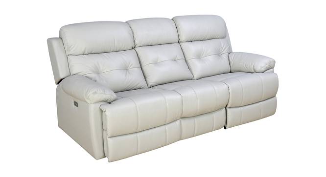 Paige Recliner - Electric (Grey, Three Seater) by Urban Ladder - Cross View Design 1 - 461202