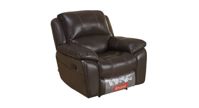 Myla Recliner (Brown, One Seater) by Urban Ladder - Cross View Design 1 - 461203