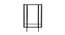 Clayton Side Table (Black, Black Finish) by Urban Ladder - Front View Design 1 - 464503