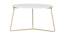 Coretta Coffee Table (Golden, Golden Finish) by Urban Ladder - Front View Design 1 - 464507